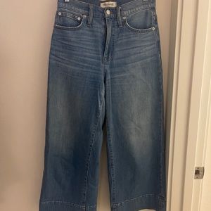 Madewell Wide Leg Pants Size 25